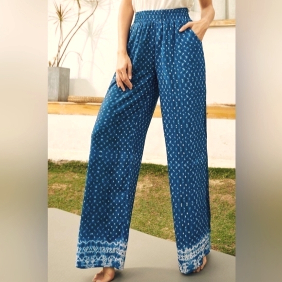 Suzanne Betro Pants - Simple Suzanne Betro Wide Leg Palazzo Pants Sz 2X